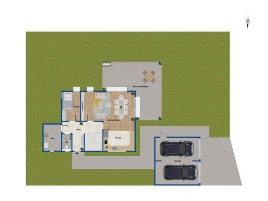 Grundriss Erdgeschoss