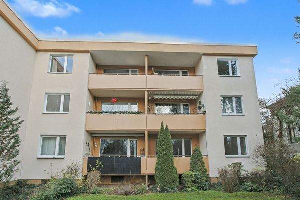 rückseitige Objektansicht