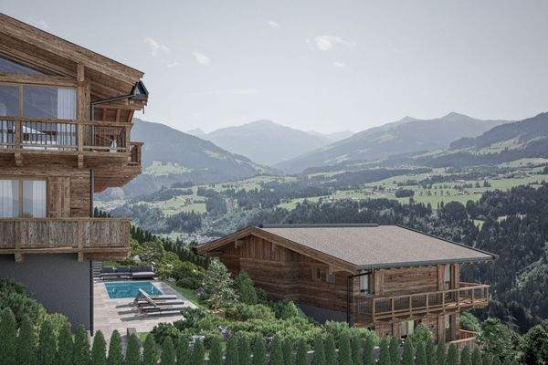 KITZIMMO-Grundstück mit Baugenehmigung für 2 Luxuschalets - Immobilien Itter kaufen.