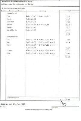 Flächenberechnung Clüversborstel