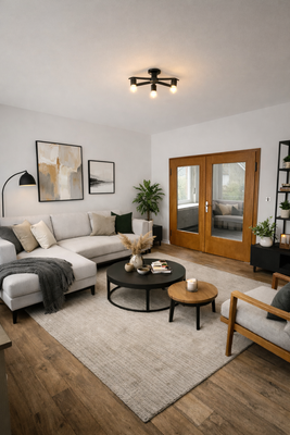 Wohnzimmer EG MUSTERFOTO