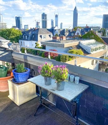 Loggia Blick Südwestrichtung