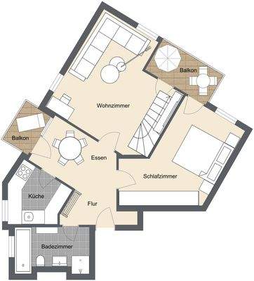 Grundriss Dachgeschoss