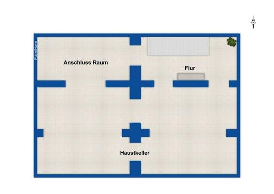 Grundriss Kellergechoss
