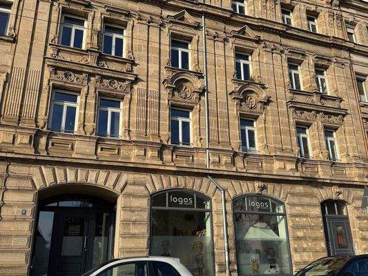 Denkmalgeschützte Fassade