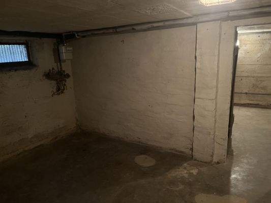 Keller mit Gasanschluss