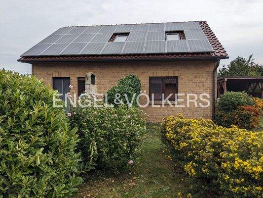 Blick auf GST und Haus