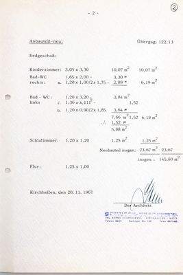 Wohnflächenberechnung