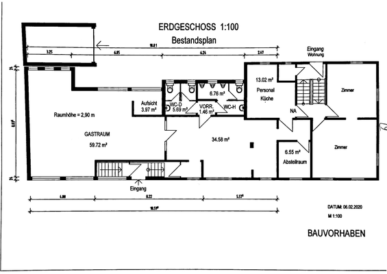 Grundriss Erdgeschoss