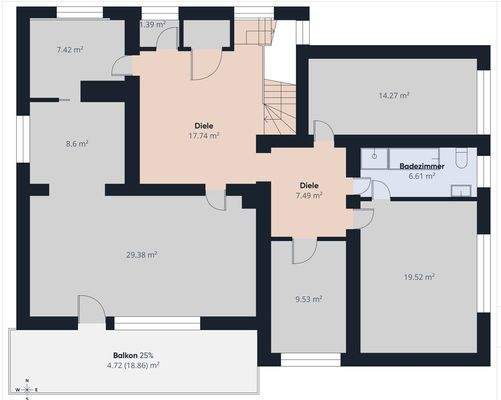 Grundriss Erdgeschoss