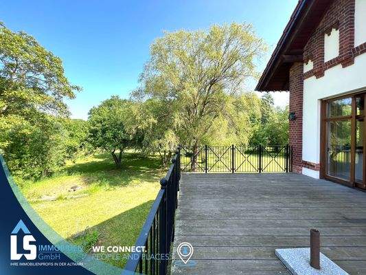 Blick von der Terrasse