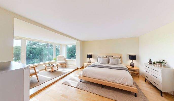 Einrichtungsbeispiel Schlafzimmer EG