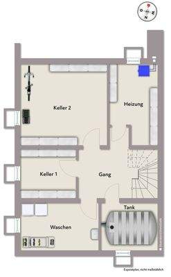 Grundriss Keller