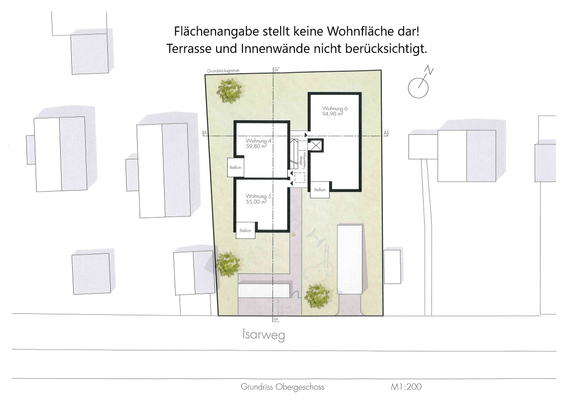 Grundriss Obergeschoss