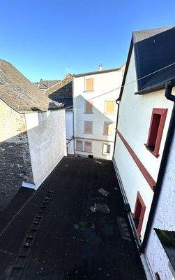 mögliche Terrasse über der Garage (nach hinten) 