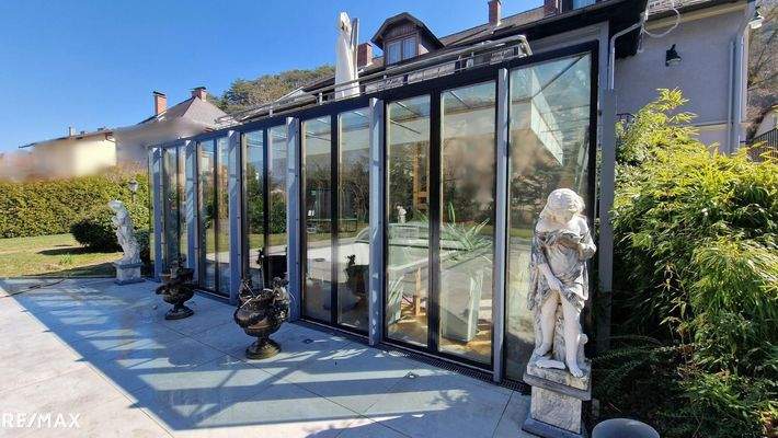 Wintergarten von außen