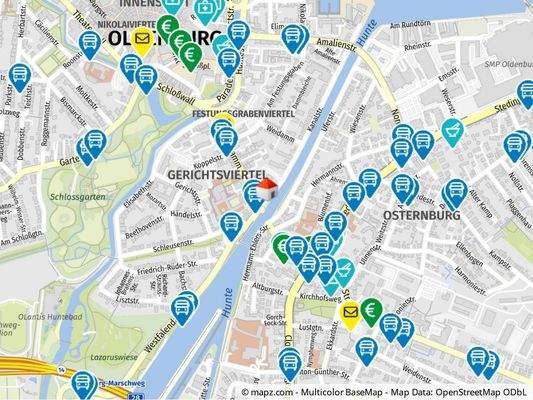 Geolyzer Kartenausschnitt