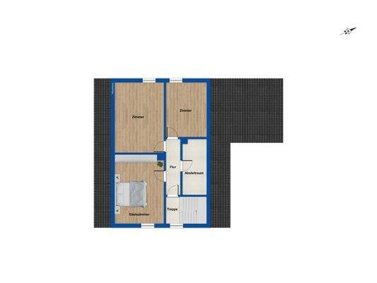 Grundriss Dachgeschoss