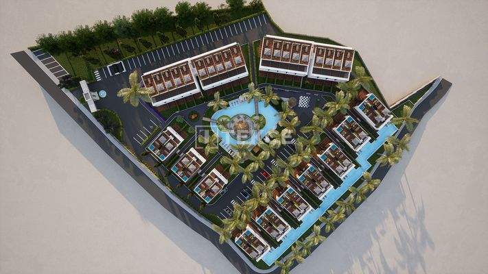 Semi-Detached Villas in Gazimağusa Tatlısu Steps From the Sea