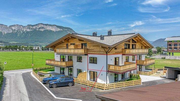 KITZIMMO-Neubauprojekt mit 10 exklusiven Wohnungen kaufen - Immobilien St. Johann.
