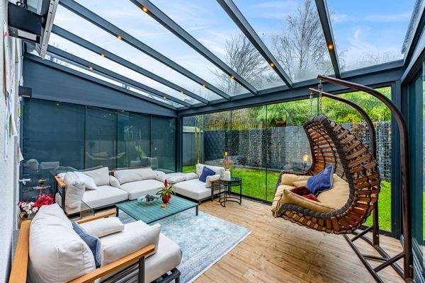 Wintergarten im Erdgeschoss