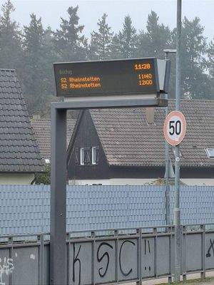 ... in Richtung Rheinstetten