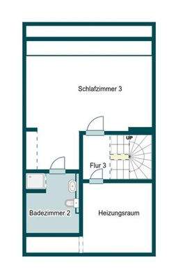 Grundriss Skizze 2.OG