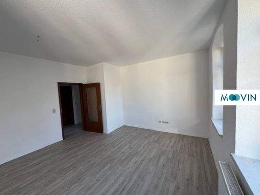 Ansicht II: Wohn- und Esszimmer