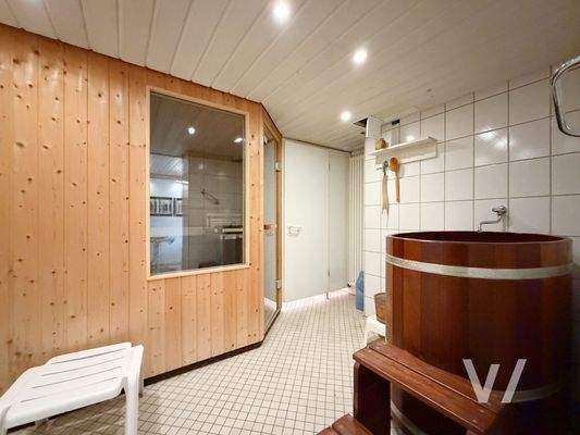 Saunabereich Untergeschoss