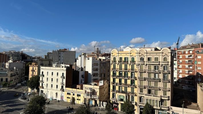 Aussicht vom Balkon