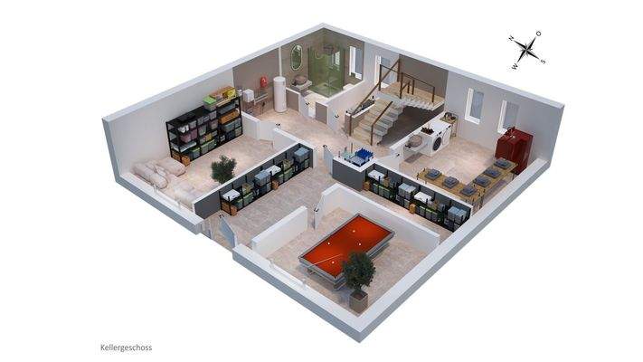 Grundriss Kellergeschoss