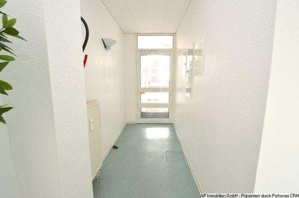 ebenerdiger Eingangsbereich