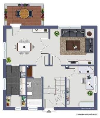 Grundriss Erdgeschoss