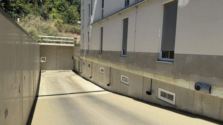 Zufahrt Tiefgarage