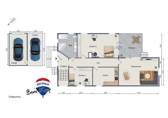 schematische Darstellung - keine Gewähr für Maße