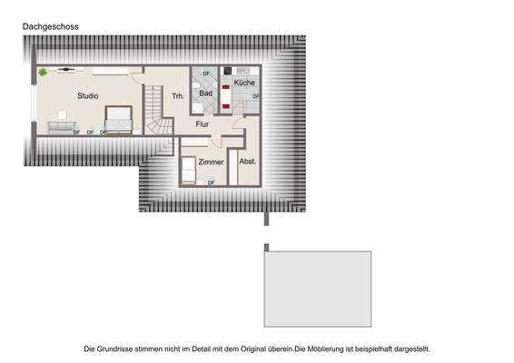 Grundriss Dachgeschoss