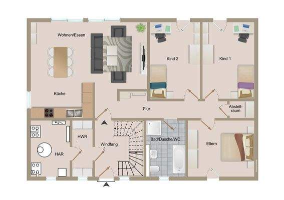 Grundriss Erdgeschoss