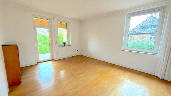 Schlafzimmer mit Balkon