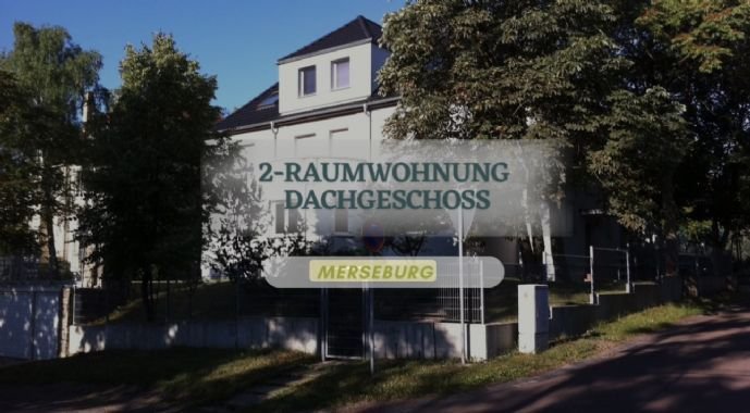 Tolle Zweiraumwohnung mit Einbauküche am Stadtpark von Merseburg