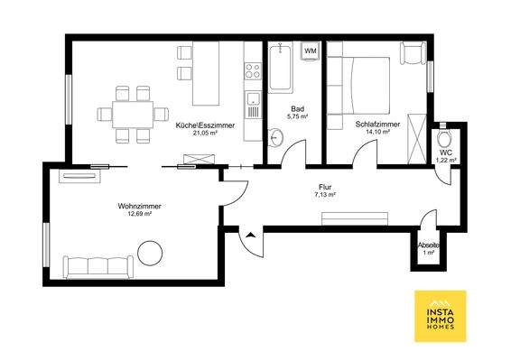 Mühlendamm 51, Grundriss
