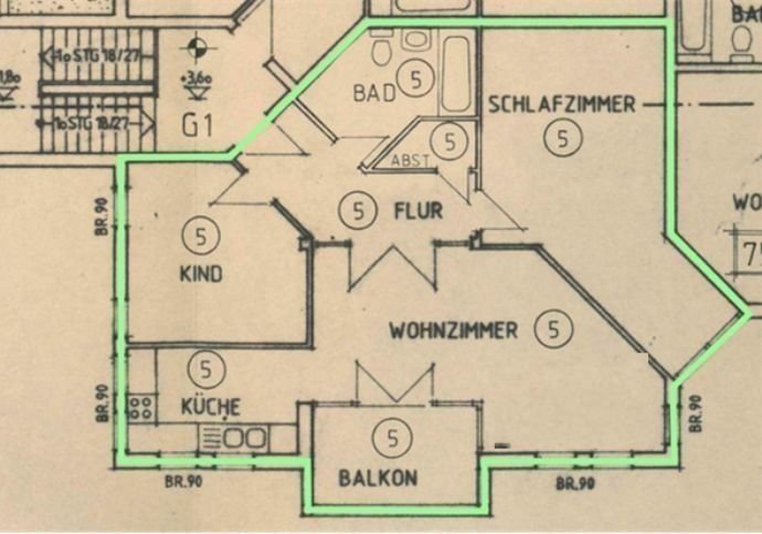 3 Zimmer Wohnung in Rostock (Warnemünde)