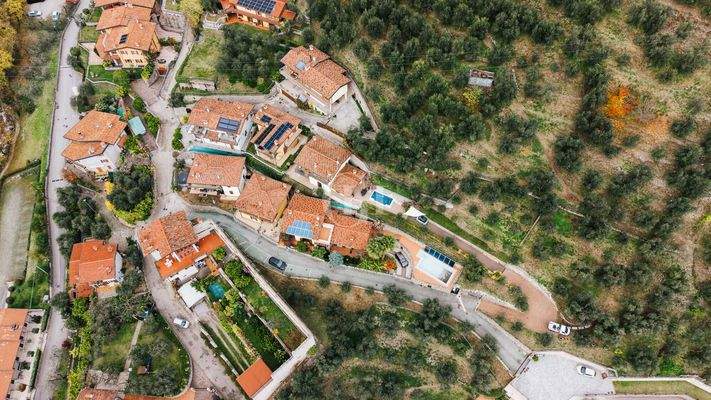 Panoramische Ansicht