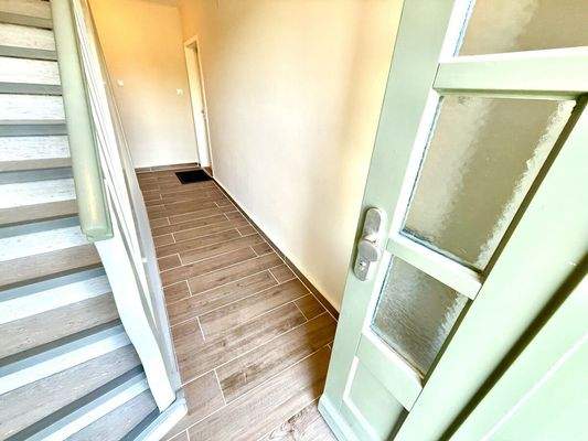 In Ihrem Treppenhaus