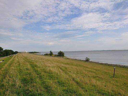 Blick von der Deichkrone