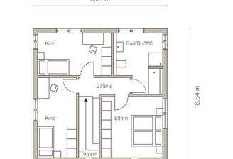 Grundriss Dachgeschoss