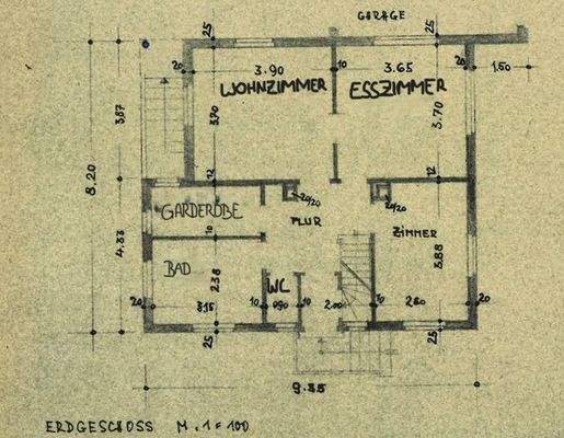 Grundriss EG aktuell