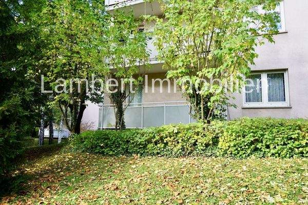 Balkon mit Gartenanteil