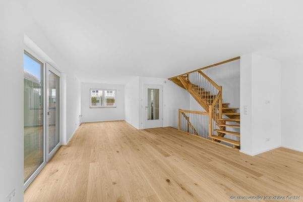 Visualisierung Wohn- und Essbereich 