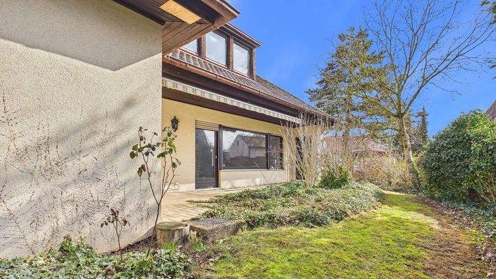 herrliche Süd-Terrasse