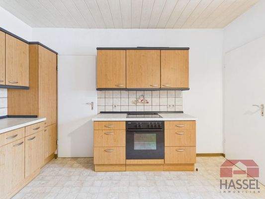 Mit angrenzender Küche